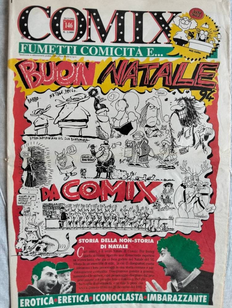 Comix 146 Buon Natale con Magnus, Silver, Bonvi, Jacovitti