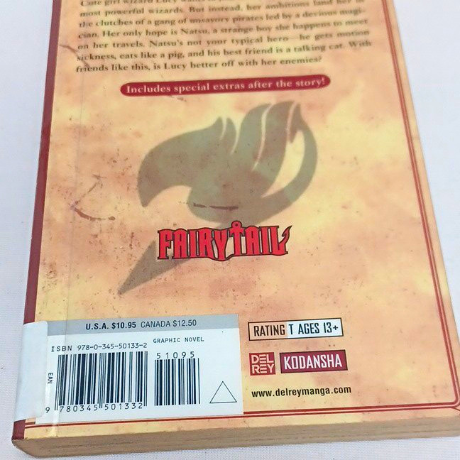 Fairy Tail Del Rey Manga Trade brossura graphic novel di Hiro Mashima