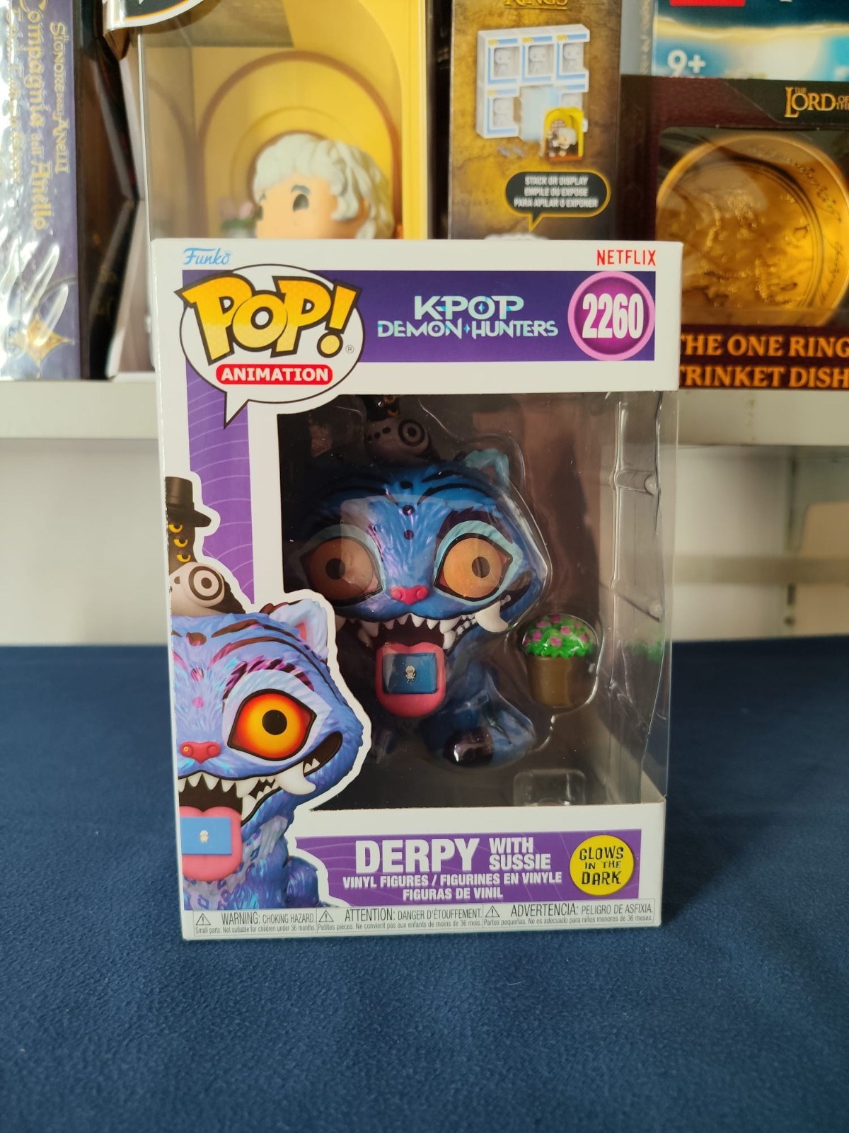 Funko Pop KPop Demon Hunters Derpy with Sussie 2260 Glow in the Dark Netflix