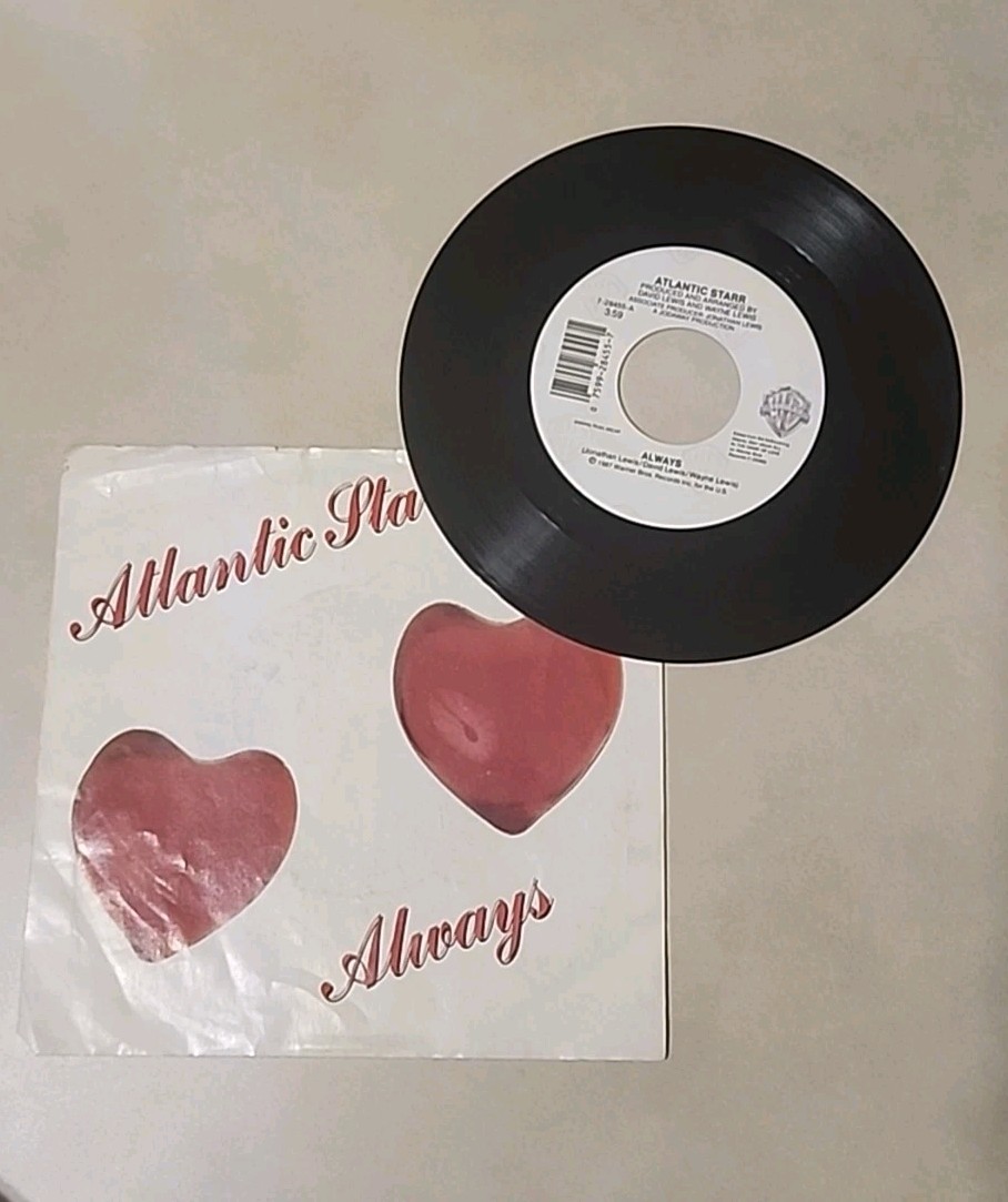 Atlantic Starr – Always / Always (Instrumental) – 45 RPM 7" Vinyl 1987 