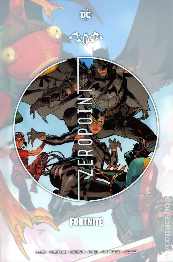 Batman Fortnite Zero Point HC #1-1ST VF 2021 Stock Image
