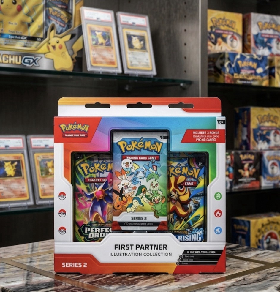 Pokemon Collezione Illustrazione Primo Partner Serie 2 Sigillato ⭐️⭐️