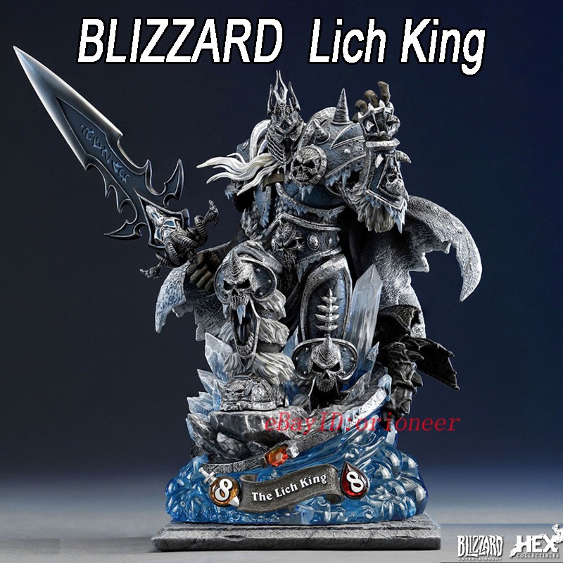Statua Blizzard HEX Collectibles 1/10 HearthStone Heroes of Warcraft Lich King