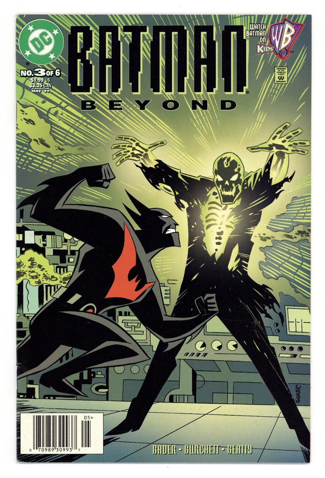 Batman Beyond #3 FN+ 6.5 1999