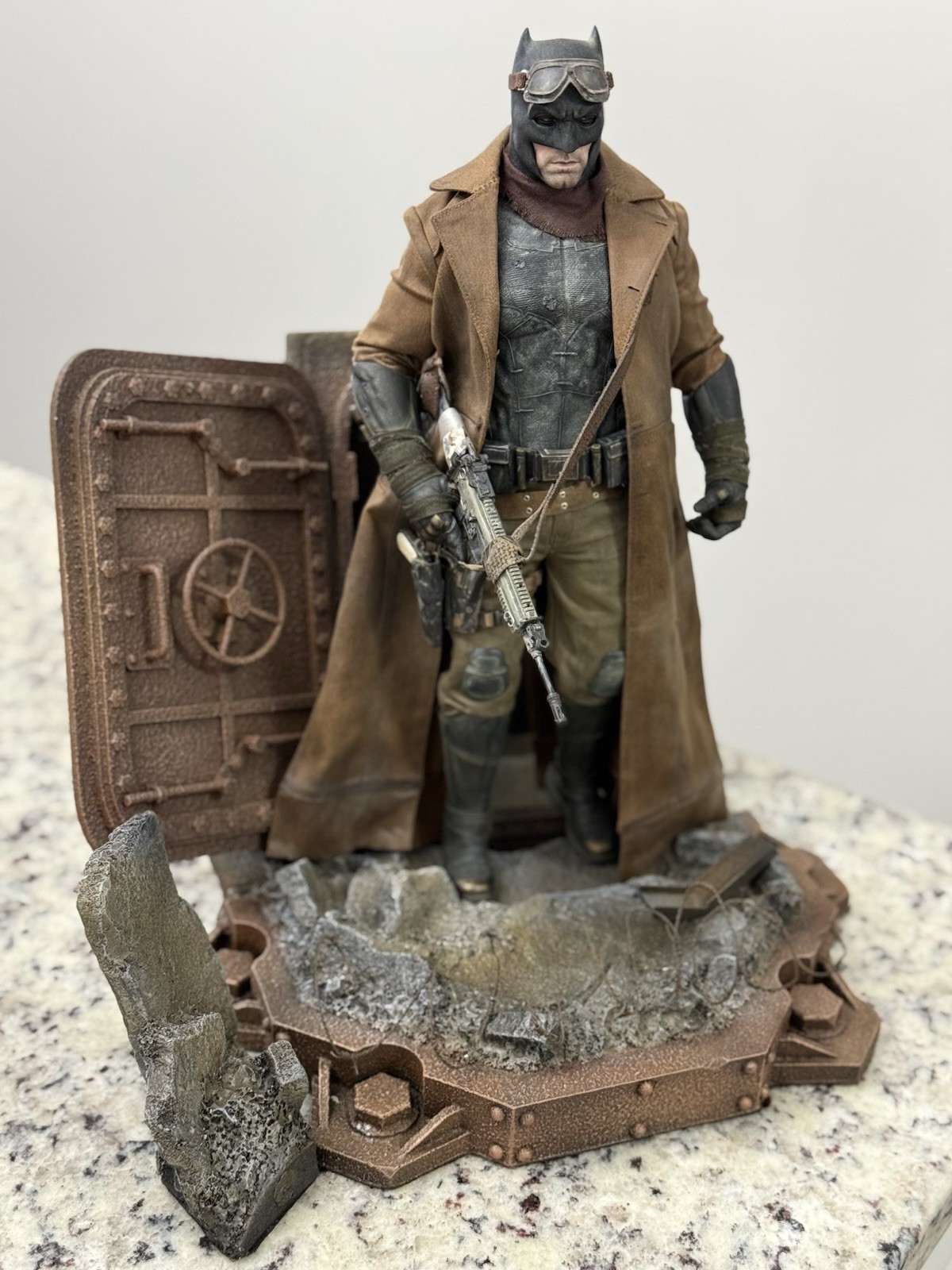 IC Personalizzato 1/6 Bunker Diorama Knightmare Batman Justice League