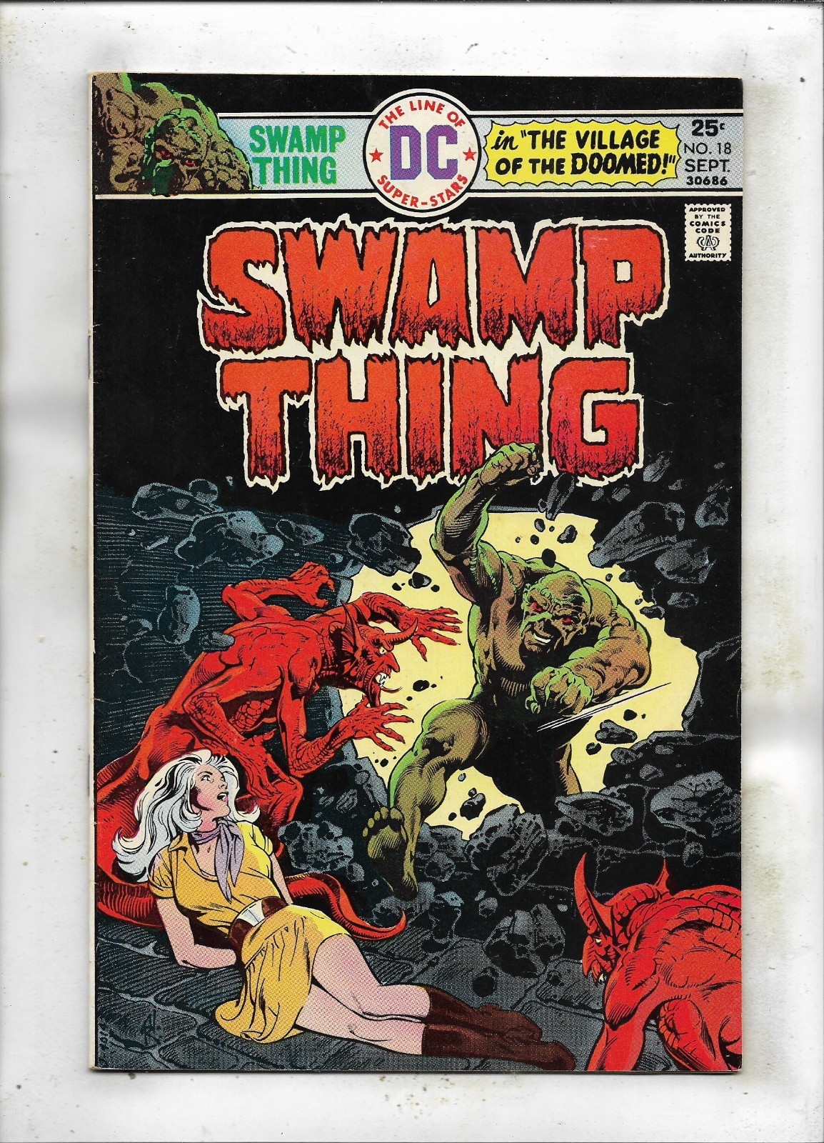 Swamp Thing 1975 #18 fine/molto bello