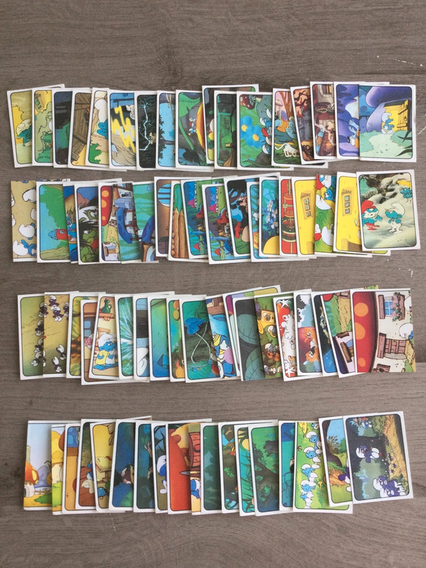 Panini Les Schtroumpfs 1983