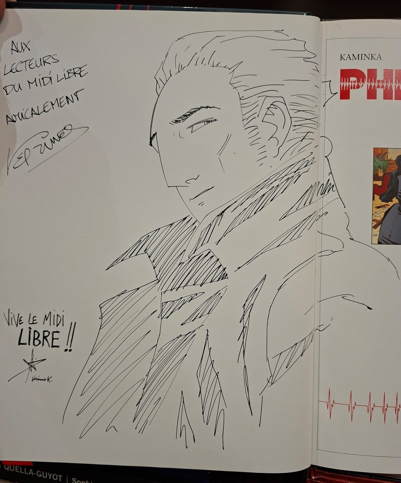 Phenomenum T.1  Opus 0 _ Védrines - Kaminka _Glénat  1ère édition 2002 /Dédicacé