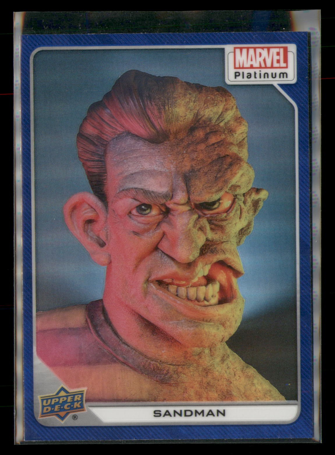 Upper Deck Marvel Platinum #3 Sandman Blue Rainbow 2023
