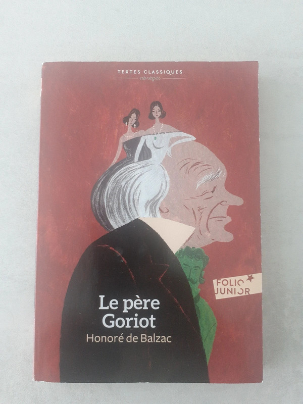 Livre le père Goriot