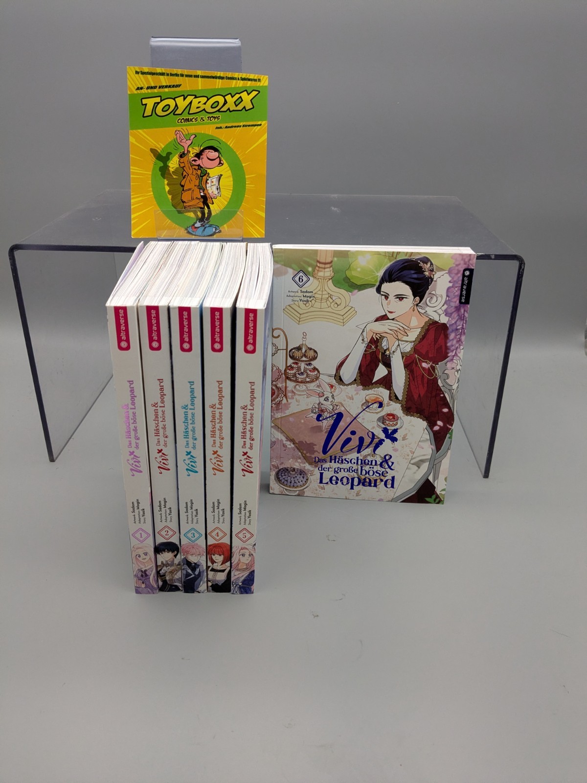 Manga Vivi Il coniglio e il grande leopardo cattivo volume 1-6 altra traversa Z:1 B17