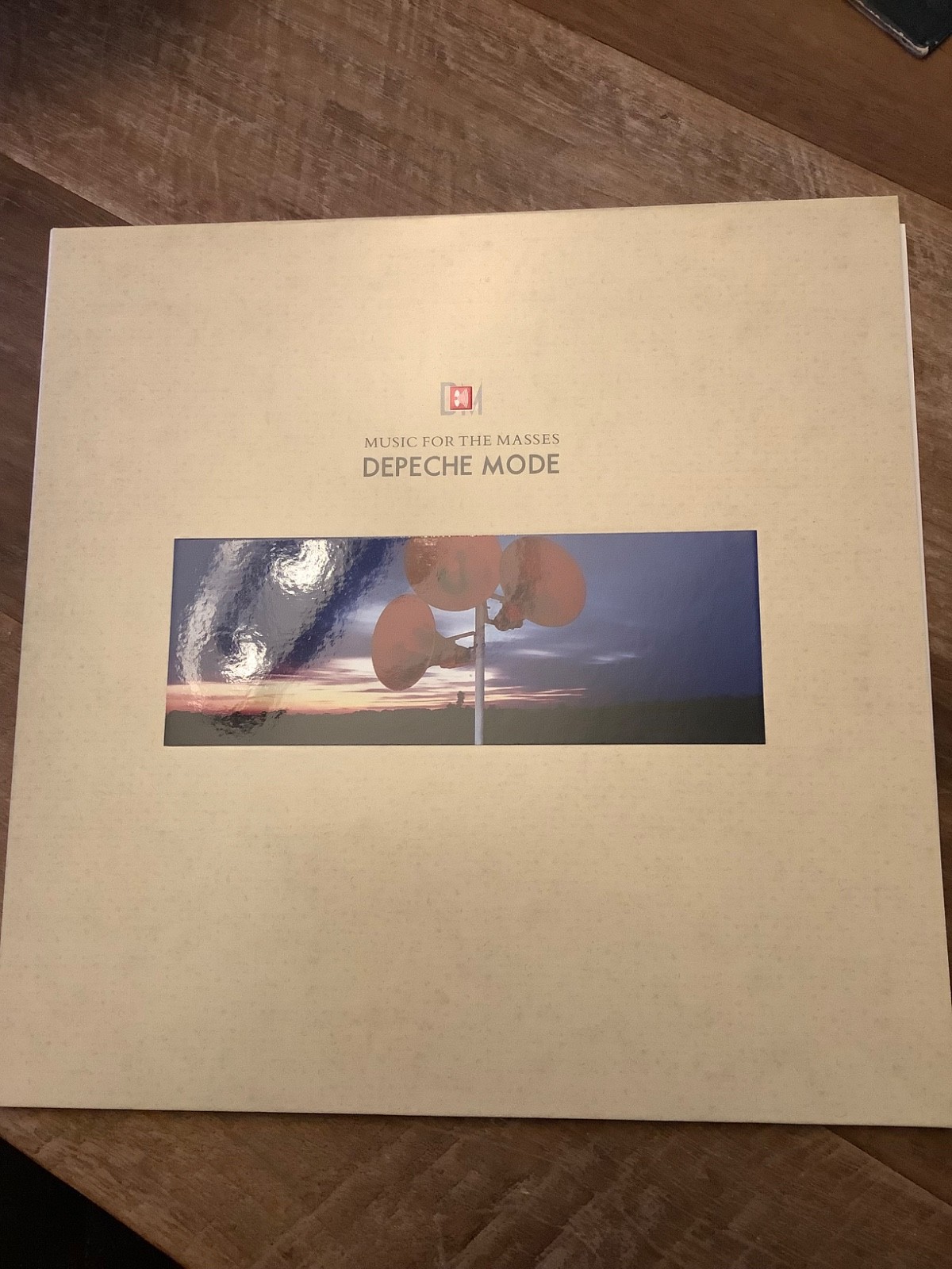 Depeche Mode Music For The Masses LP Album vinyl record 2016 reissue in Gatefold