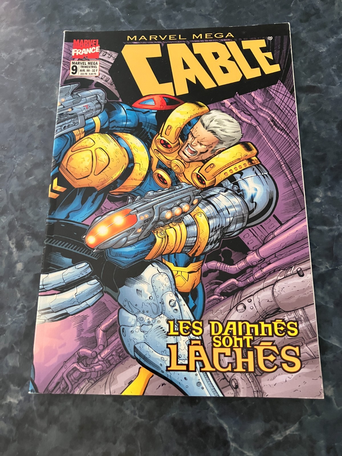 MARVEL  MEGA  cable  n° 9  (avril 1999)