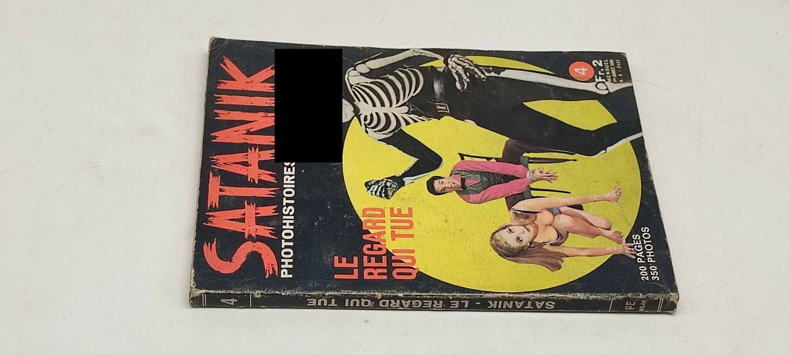 Satanik N 4 Le Regard Qui Tue Bel Air Paris FRANCESE BD Buono  [y12]