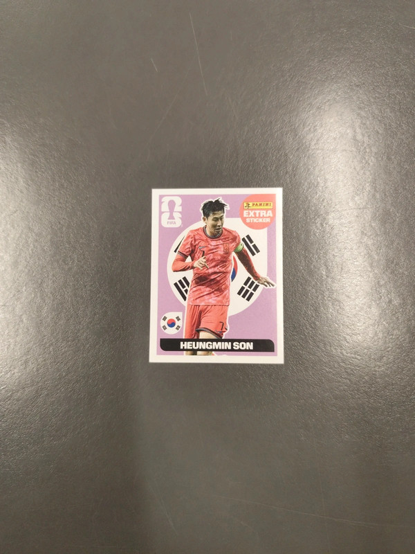 Extra Sticker Heungmin Son Legend Mundial 2026