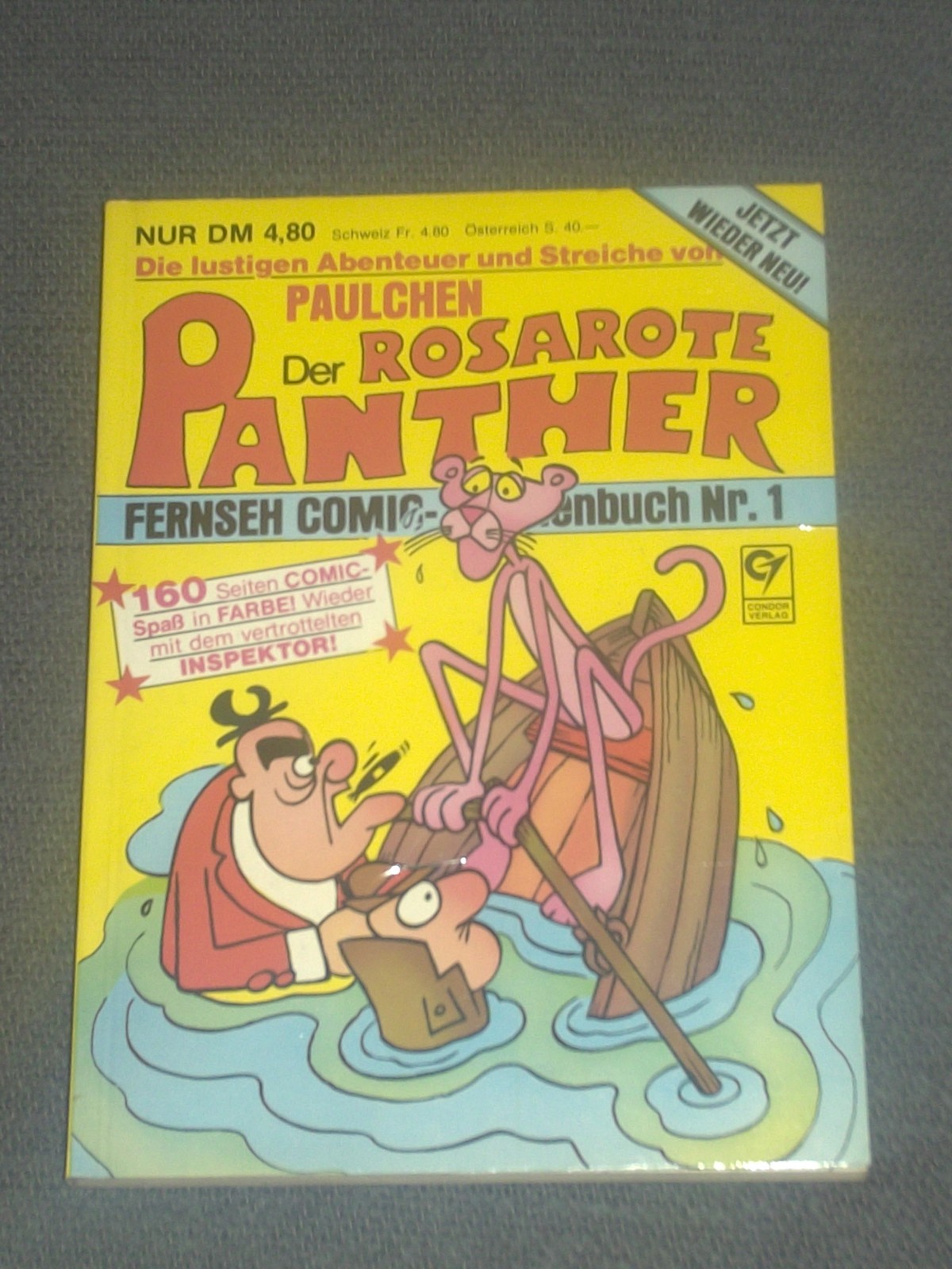 LA PANTERA ROSA FUMETTO TASCABILE VOLUME N.1