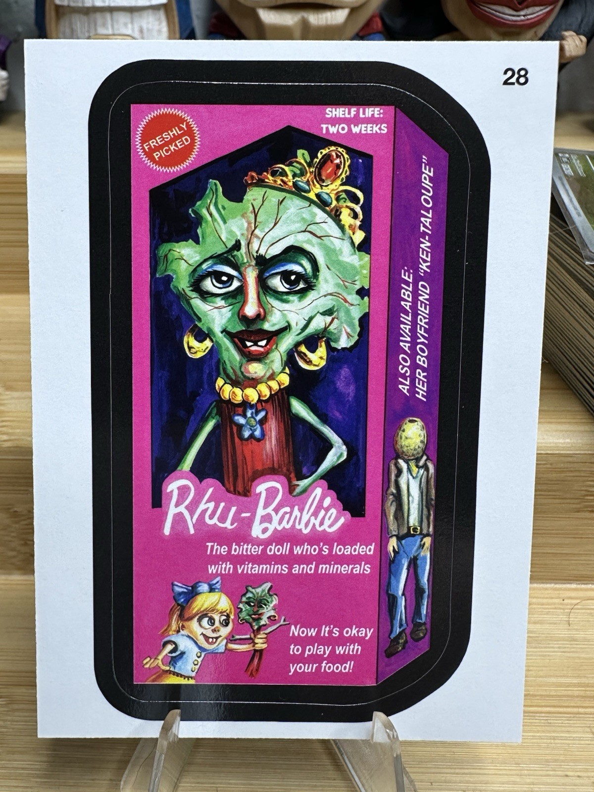 Pacchetti stravaganti Rhu-Barbie 2012 Topps
