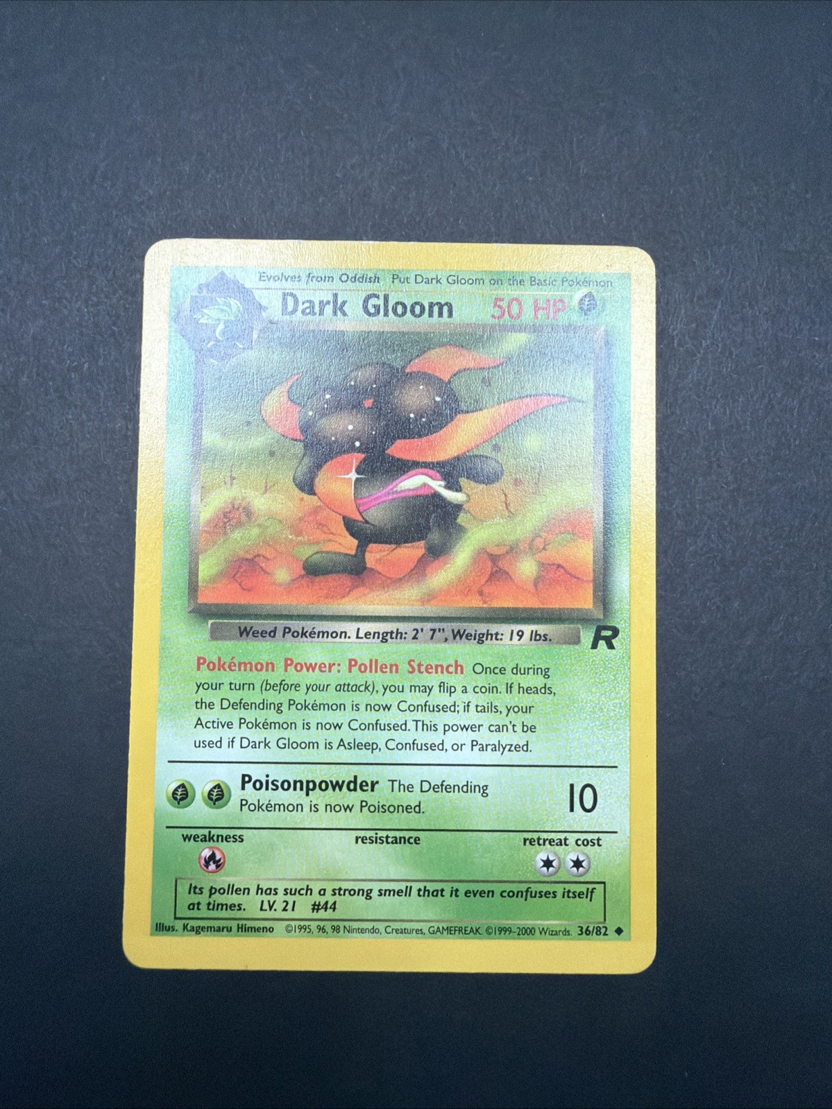 Dark Gloom 36/82 Team Rocket Regular