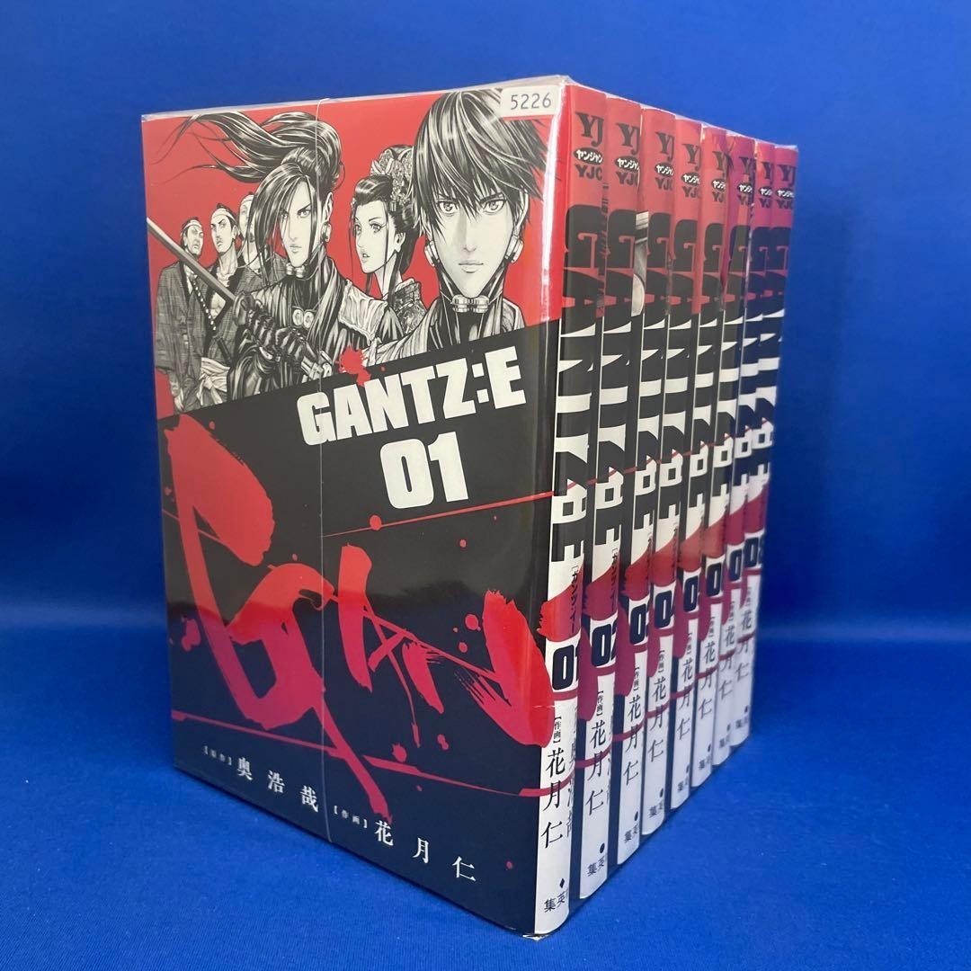 GANTZ:E Japanese Ver Comics Manga Set Vol.1-9 Giapponese