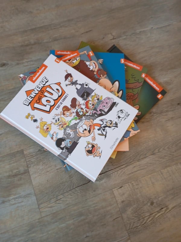 BD bienvenue chez les loud