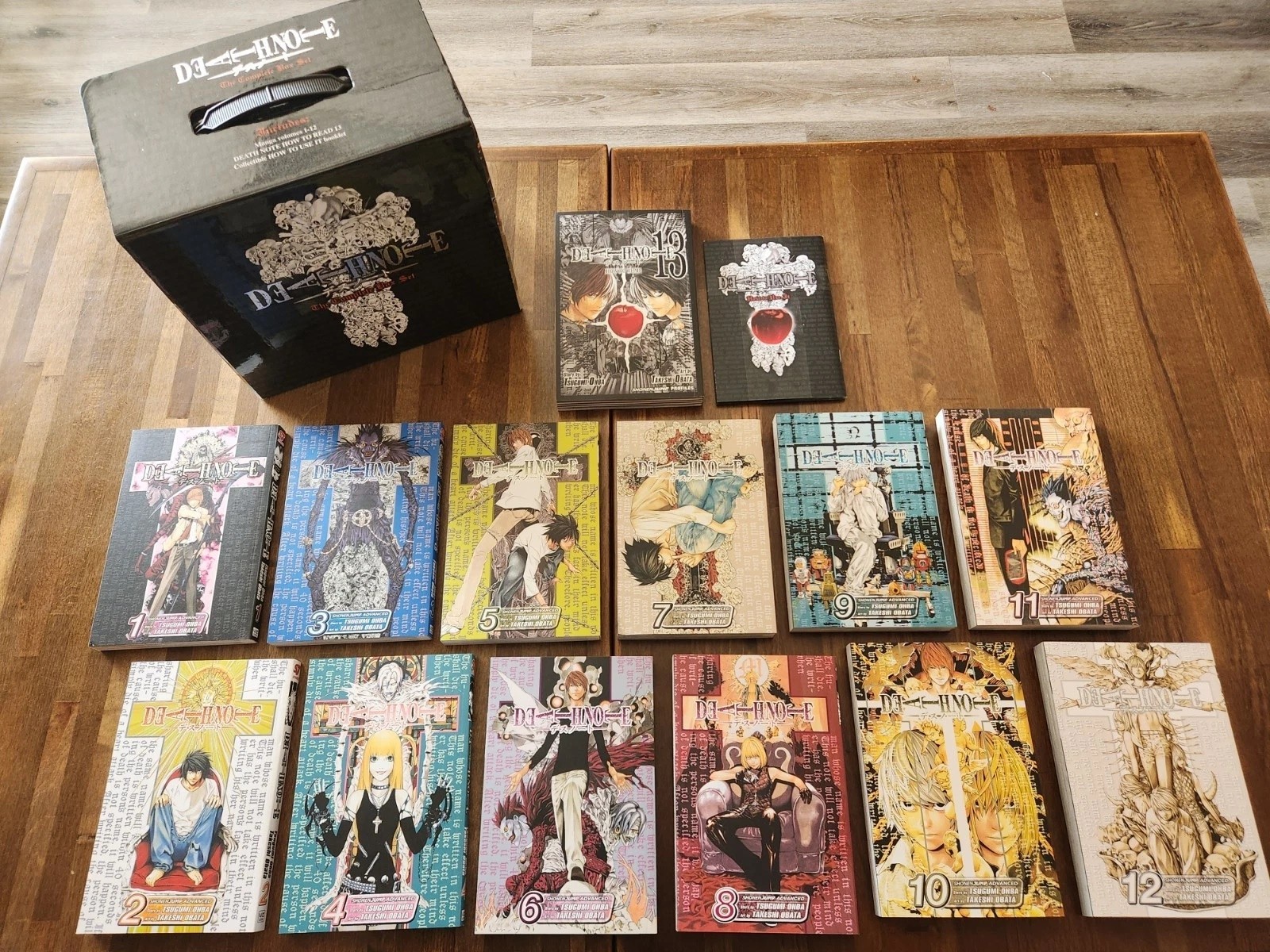 Death Note cofanetto completo vol. 1-13 (Include Come Leggere) Manga Inglese Obata
