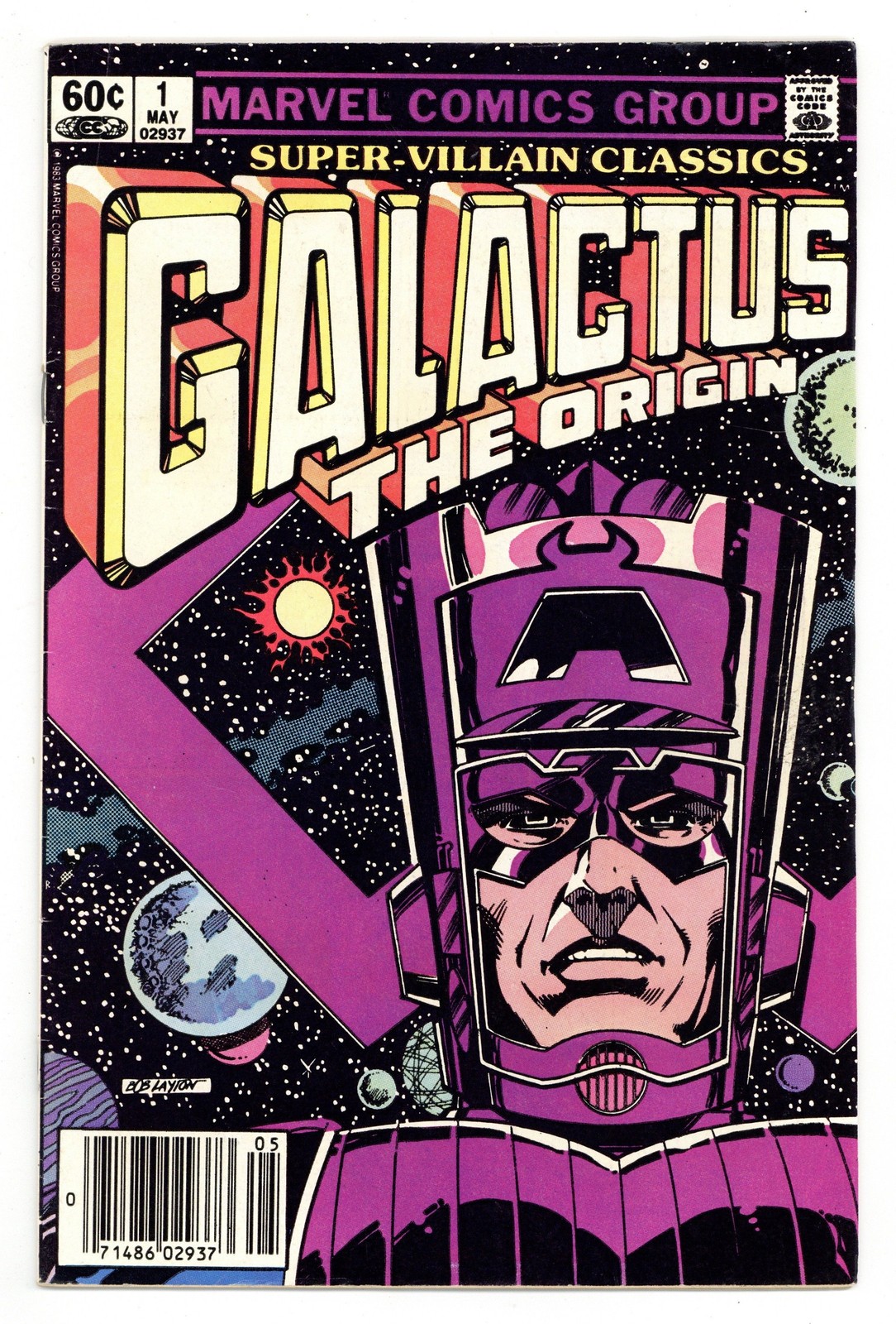 Super-Villain Classics Galactus the Origin 1N VG/FN 5.0 1983 basso grado