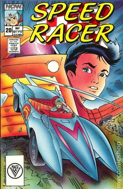 Speed Racer #20 FN 6.0 1989 Immagine Stock