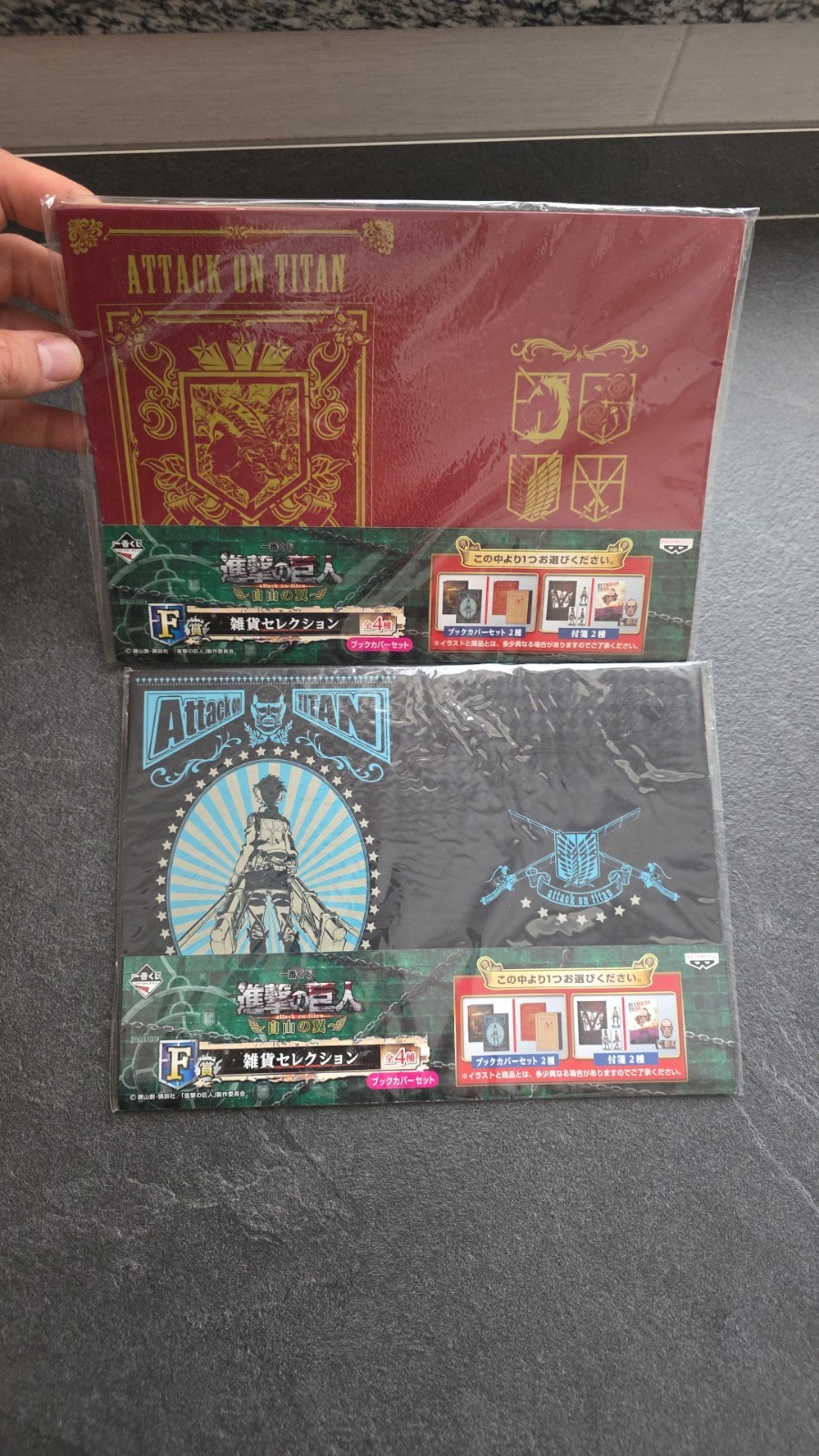 Variant Cover Attack On Titan Ichiban Kuji Set 4 cover