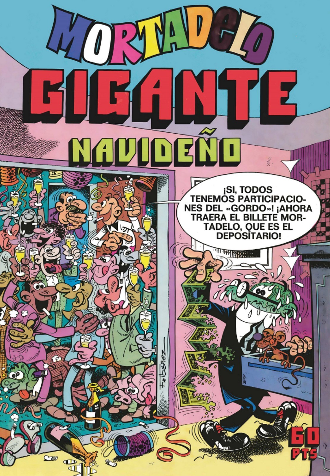 Mortadelo y Filemon Humor y Risa Color COMICS Españoles 72 Revistas + 1 Pelicula