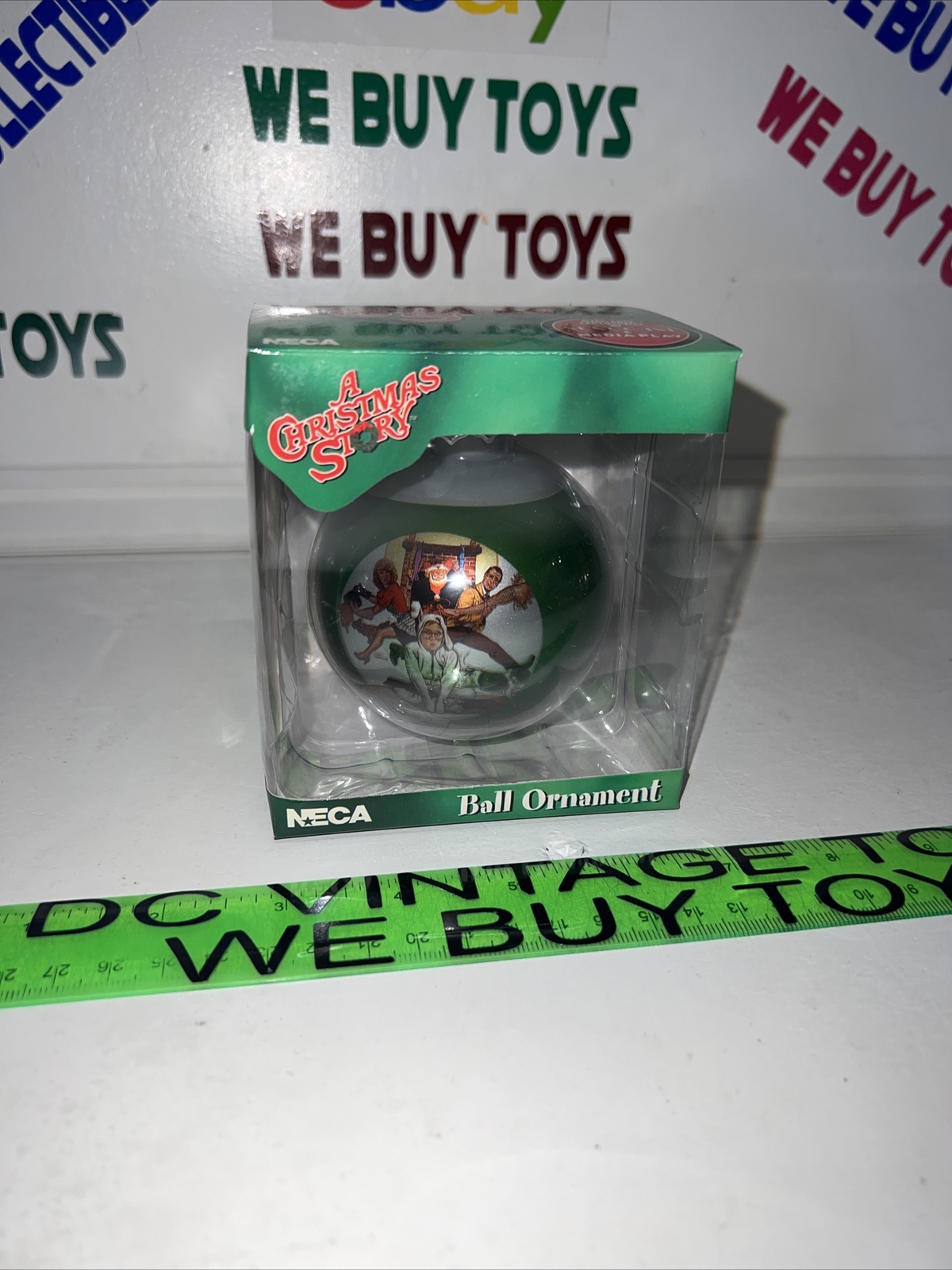 A Christmas Story Ball Ornamento Suncoast Esclusivo NUOVO NECA XMAS 🌲