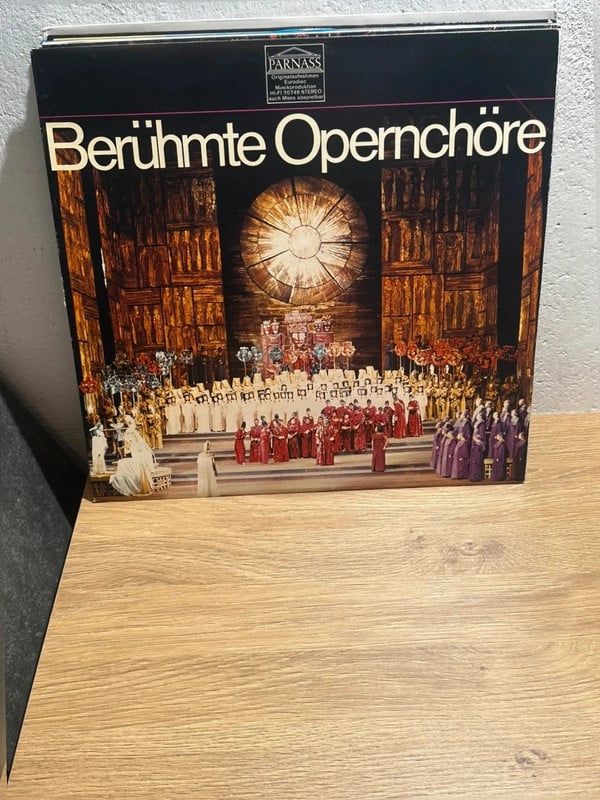 Berühmte Opernchöre Vinyl LP Parnass Oper Klassik Chor Schallplatte