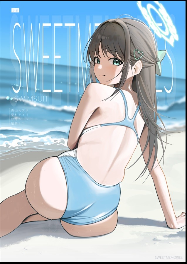 Libro d'arte Blue Archive Kazusa Kyoyama SWEETMEMORIES Momomoka Doujin 32p C108