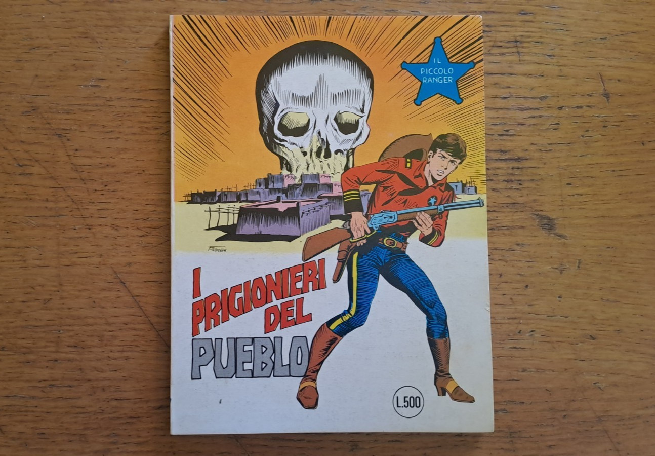 Gli albi del Cow Boy: Il Piccolo Ranger n.187: "I prigionieri del Pueblo", 1979