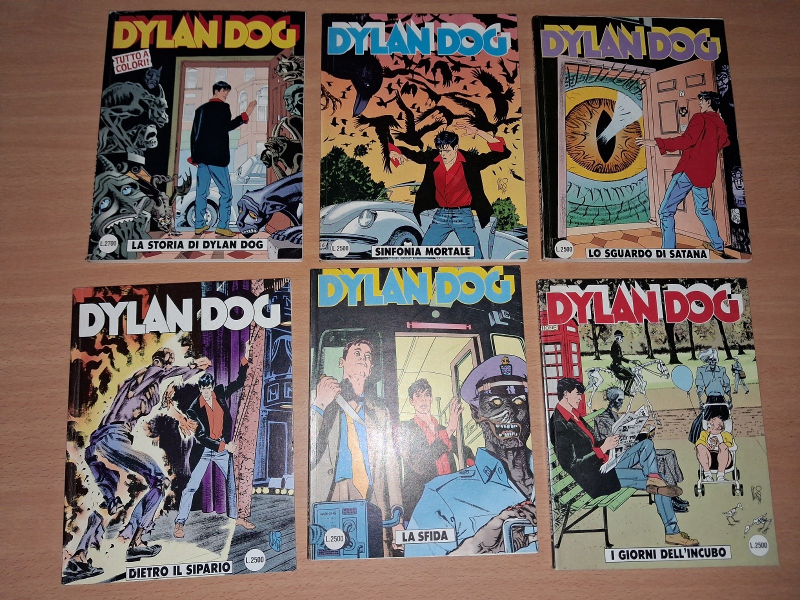 lotto Dylan Dog da n  91 al 120 tutti prima stampa !!!