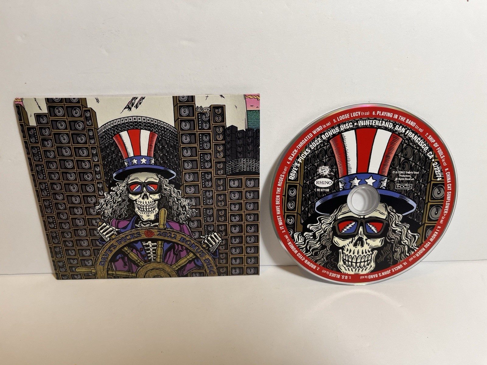 Grateful Dead 2022 Dave’s Picks Vol. 42 Bonus Disc - Winterland, 2/22/74