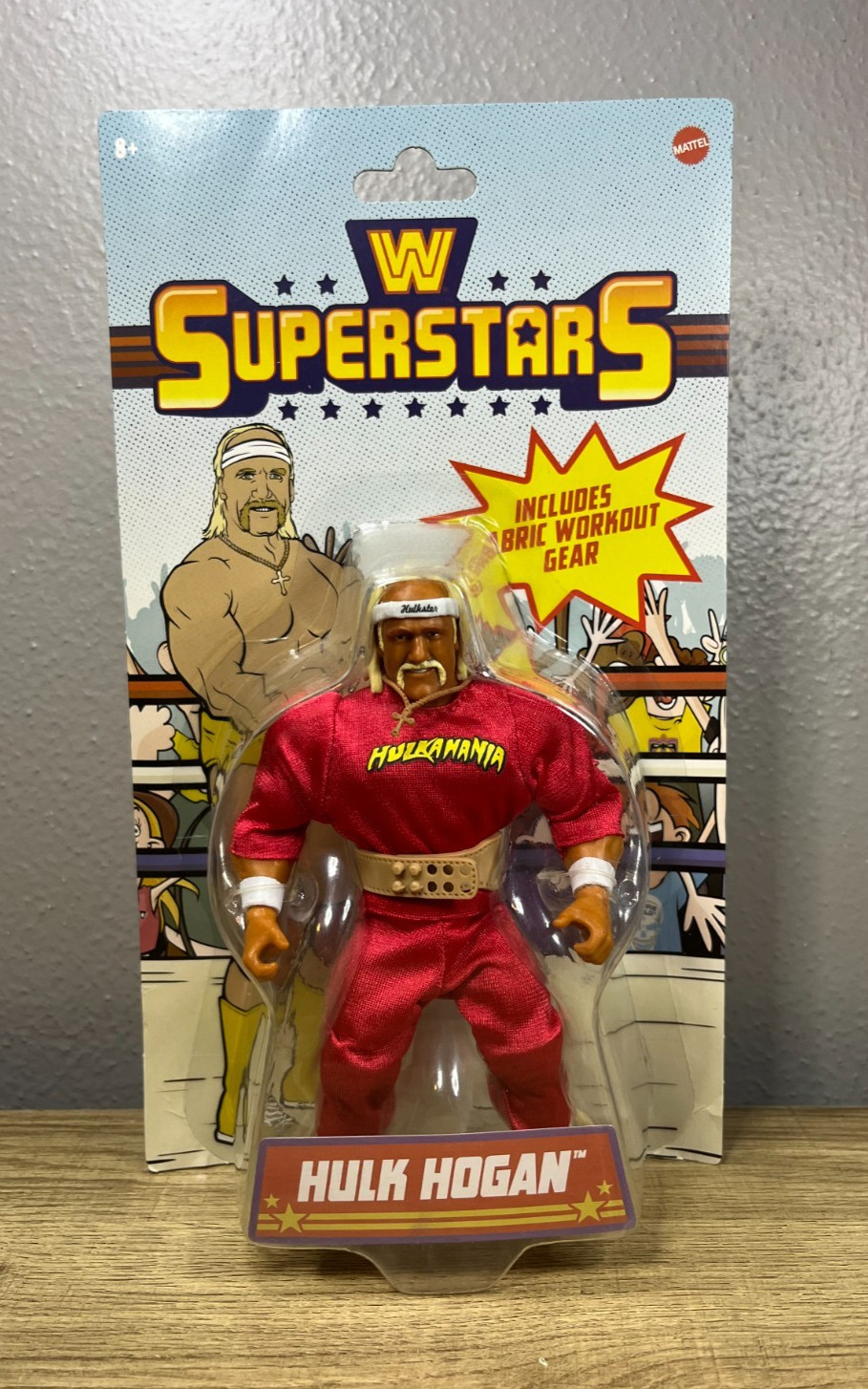 WWE Superstars - Hulk Hogan - Series 6 - Chase Yellow Boots - Modellino NUOVO