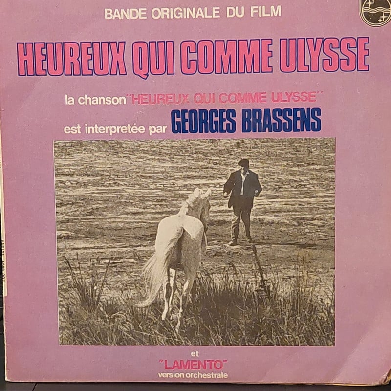 45T Georges Brassens Heureux qui comme Ulysse