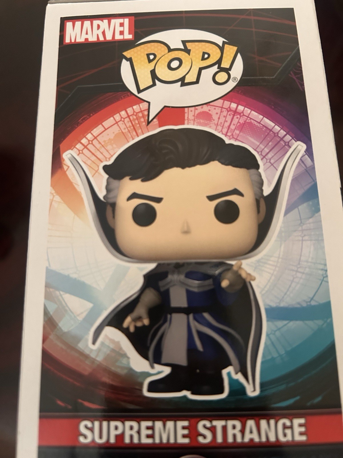Funko Pop! Marvel Supreme Strange Bobble-Head Vinile #1005, scatola chiusa