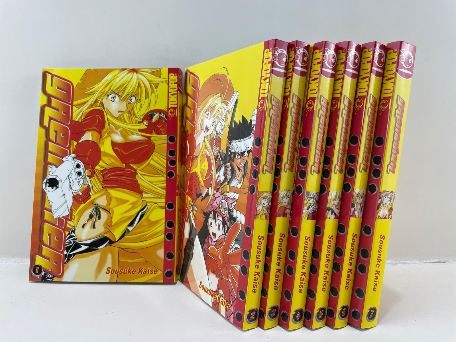Grenadier 1-7 set completo, action manga, buone condizioni, italiano,