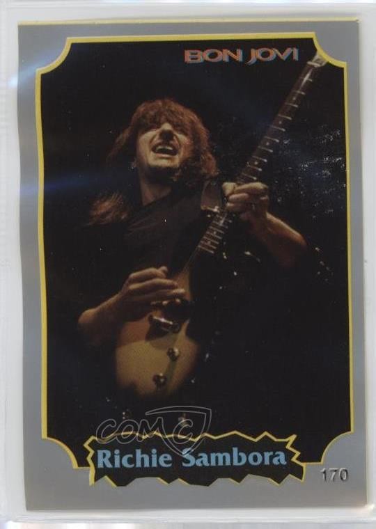 1997 Ultra Figus Nuove Carte Rock Richie Sambora #170 0w6