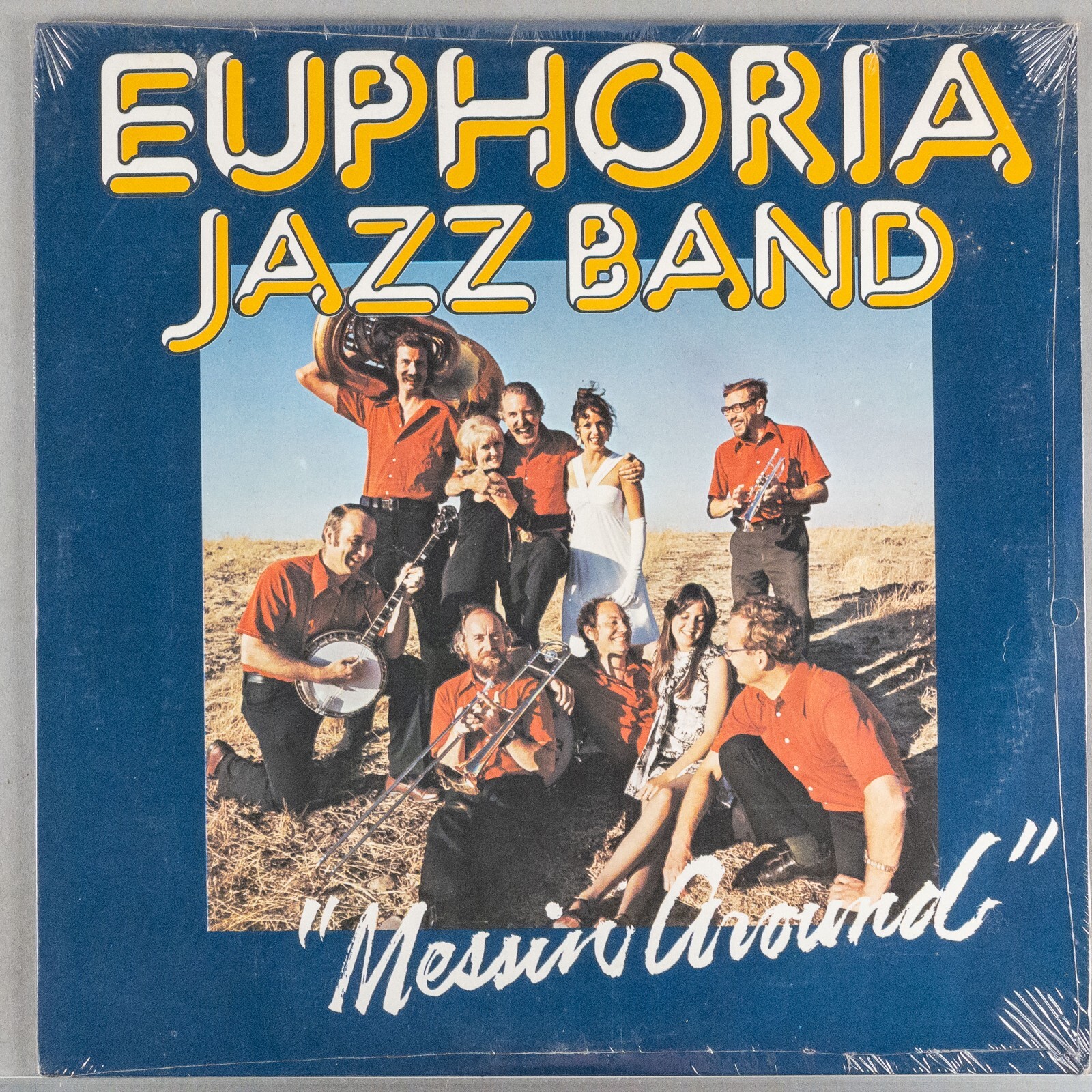 EUPHORIA JAZZ BAND Messin Around 1975 LP * SEALED * Vinyl Record Album EJB 101