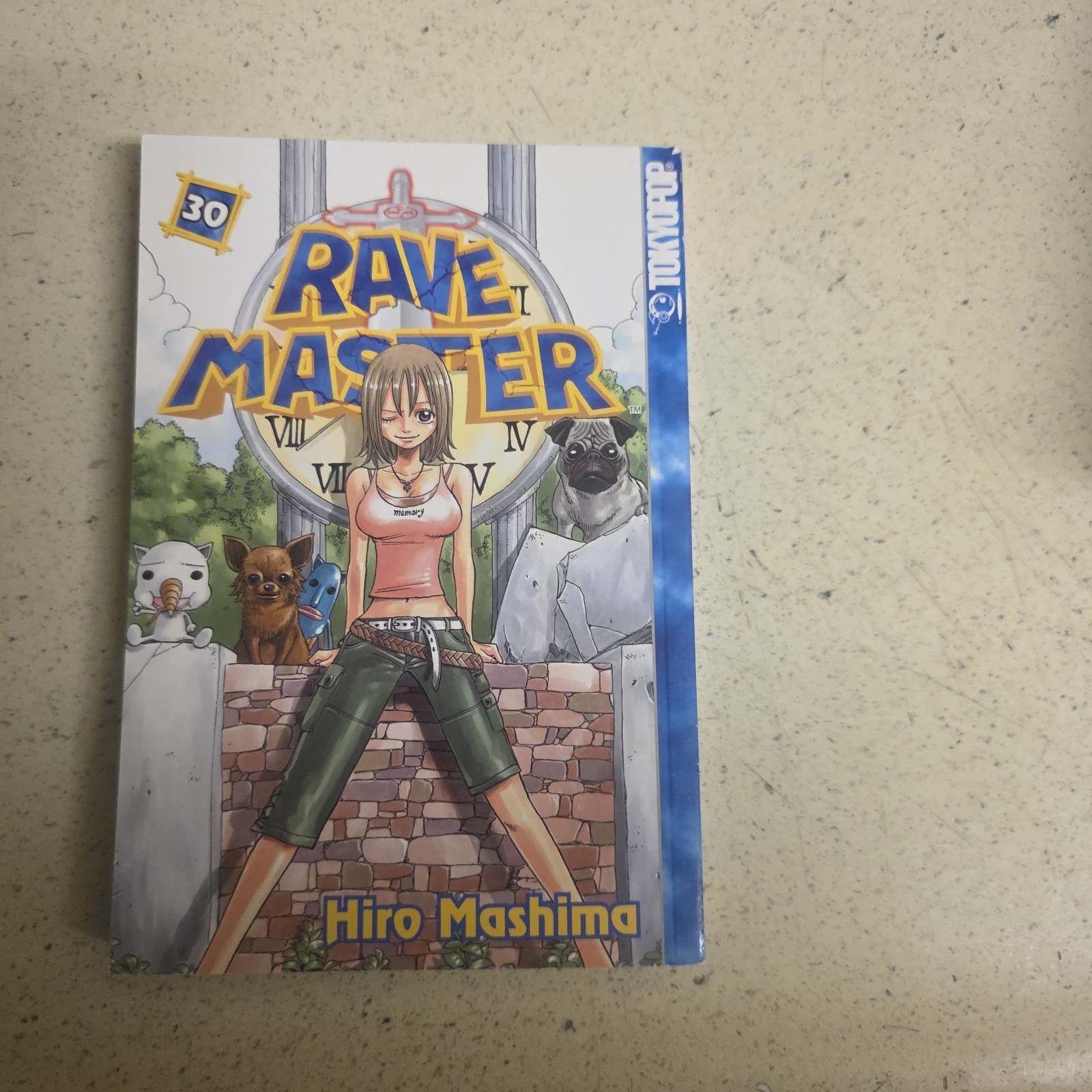 Rave Master Manga Volume 30 Inglese Hiro Mashima TokyoPop Htf Oop 