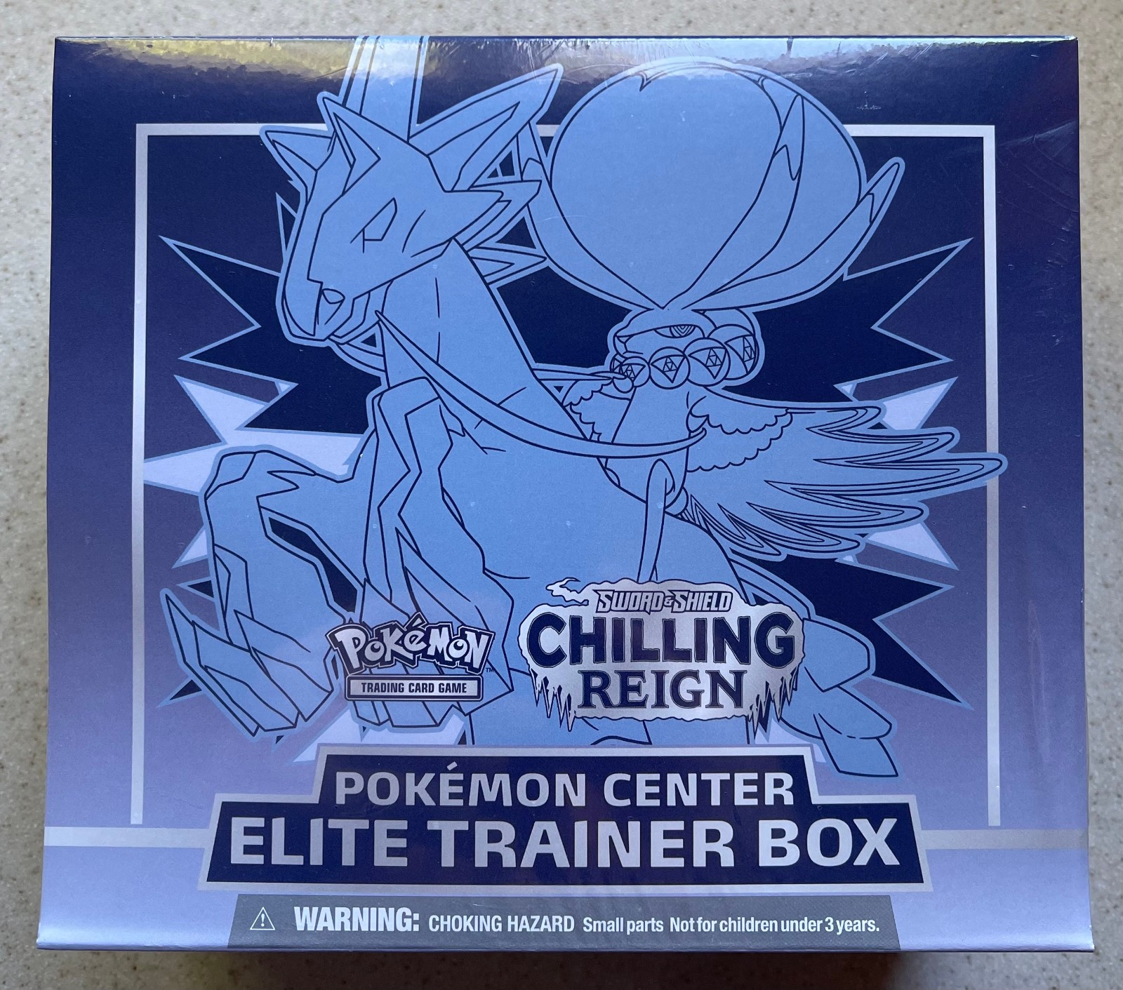 Pokémon TCG SWSH Chilling Reign Pokémon Center Elite Trainer Box Sealed New