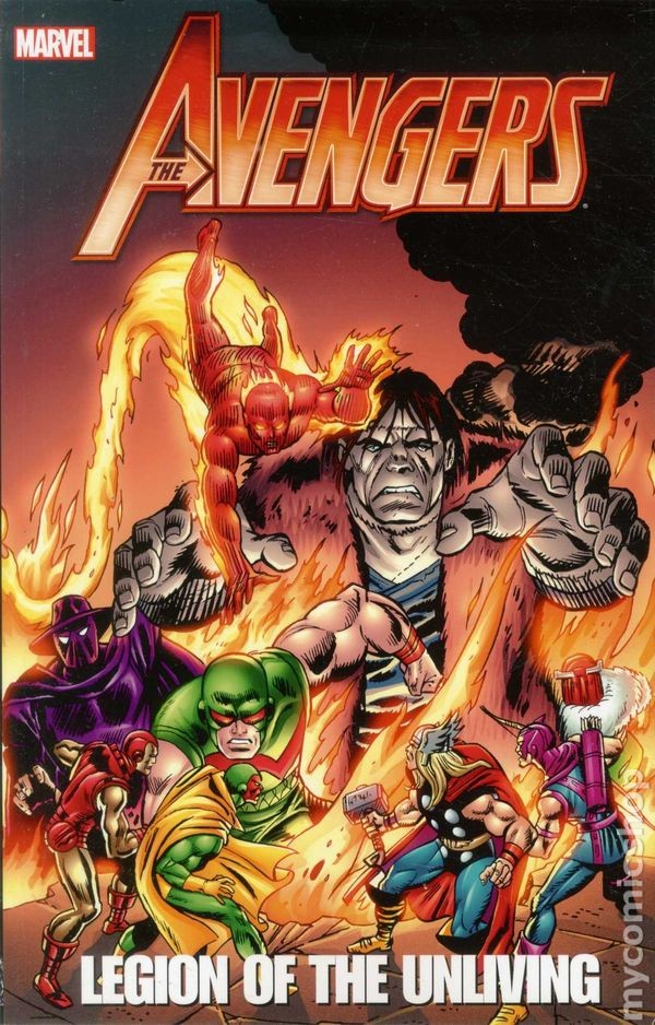 Avengers Legione dei Non Viventi TPB #1-1ST FN 2012 Immagine Stock
