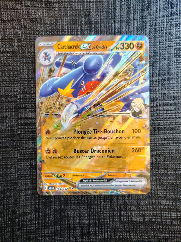 Carchacrok ex de Cynthia 104/182 - EV10 Rivalités Destinées