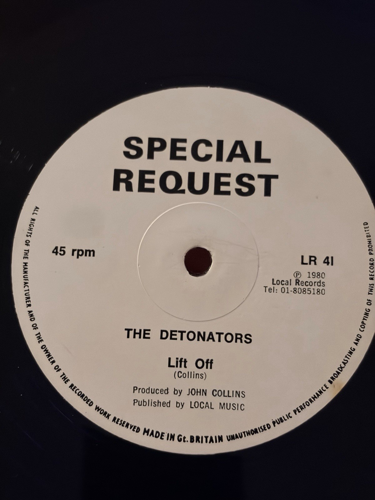 Victor Romero Evans / The Detonators  - At The Club / Lift Off (12")
