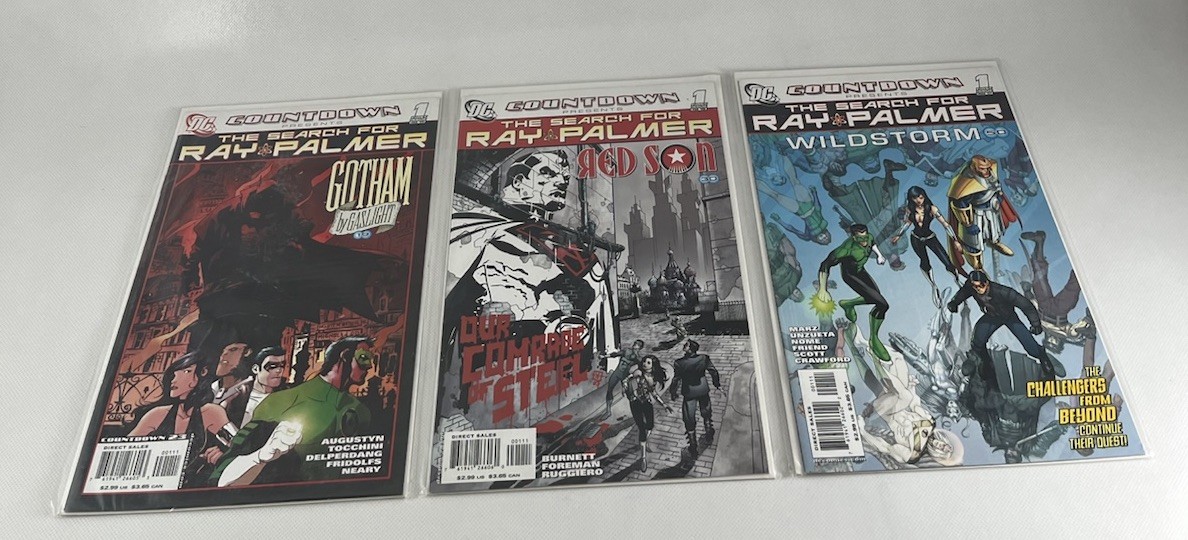 DC Comics Countdown Presents The Search for Ray Palmer Nov. 2007 Jan. Feb. 2008