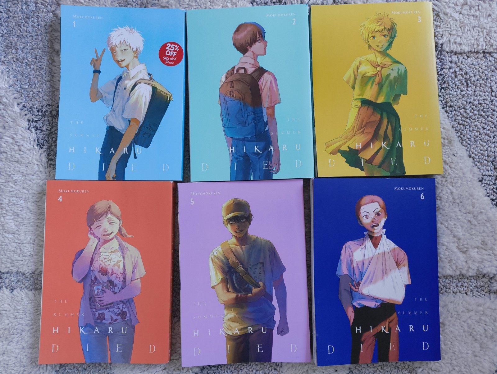The Summer Hikaru Died manga vol 1-6 English