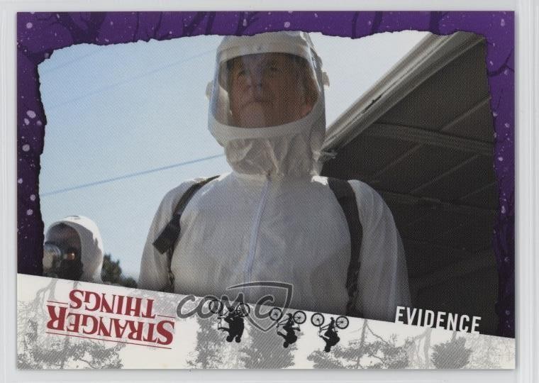 2019 Topps Stranger Things Welcome To The Upside Down Purple 21/25 Evidence 1m1a