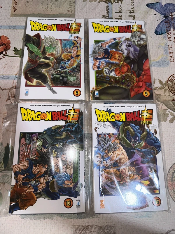 dragon ball volumi 5, 9, 13 e 15